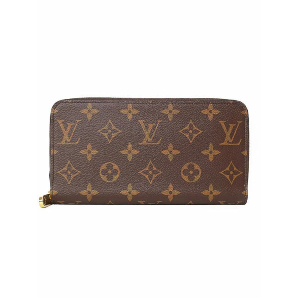 Louis Vuitton Monogram Zippy Wallet Round Zipper Long